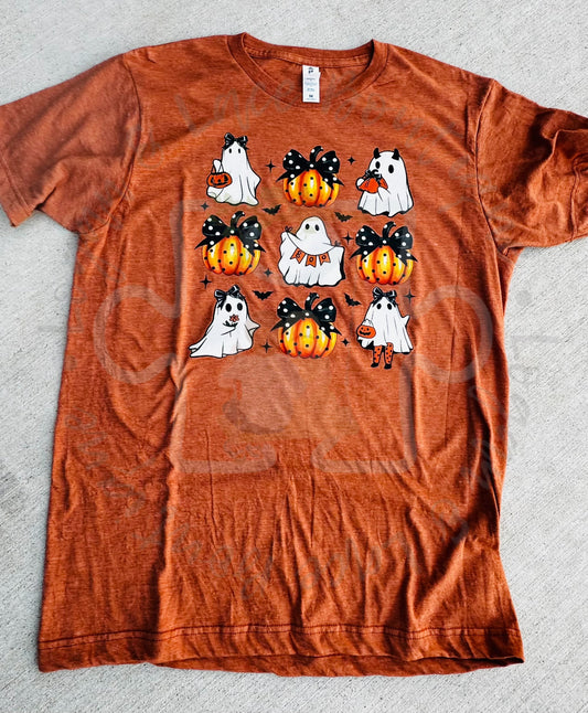 RTS- Cute Ghost Collage Tee