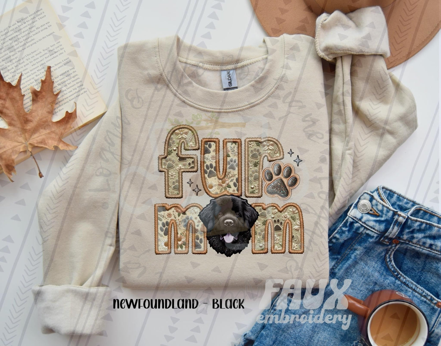 Fur Mama Tee or Crewneck