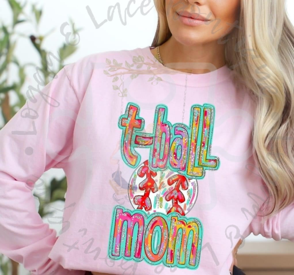 Sport Mom Tee or Crewneck