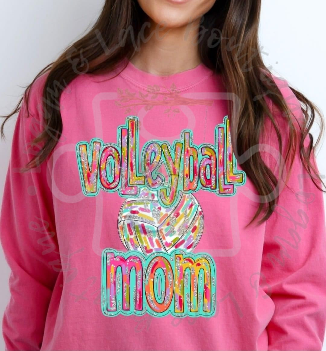 Sport Mom Tee or Crewneck