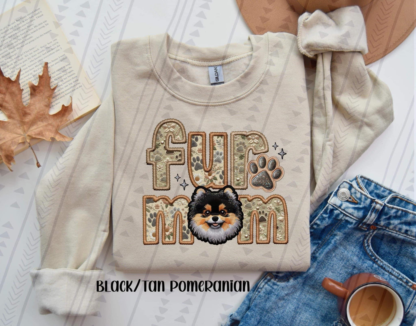 Fur Mama Tee or Crewneck