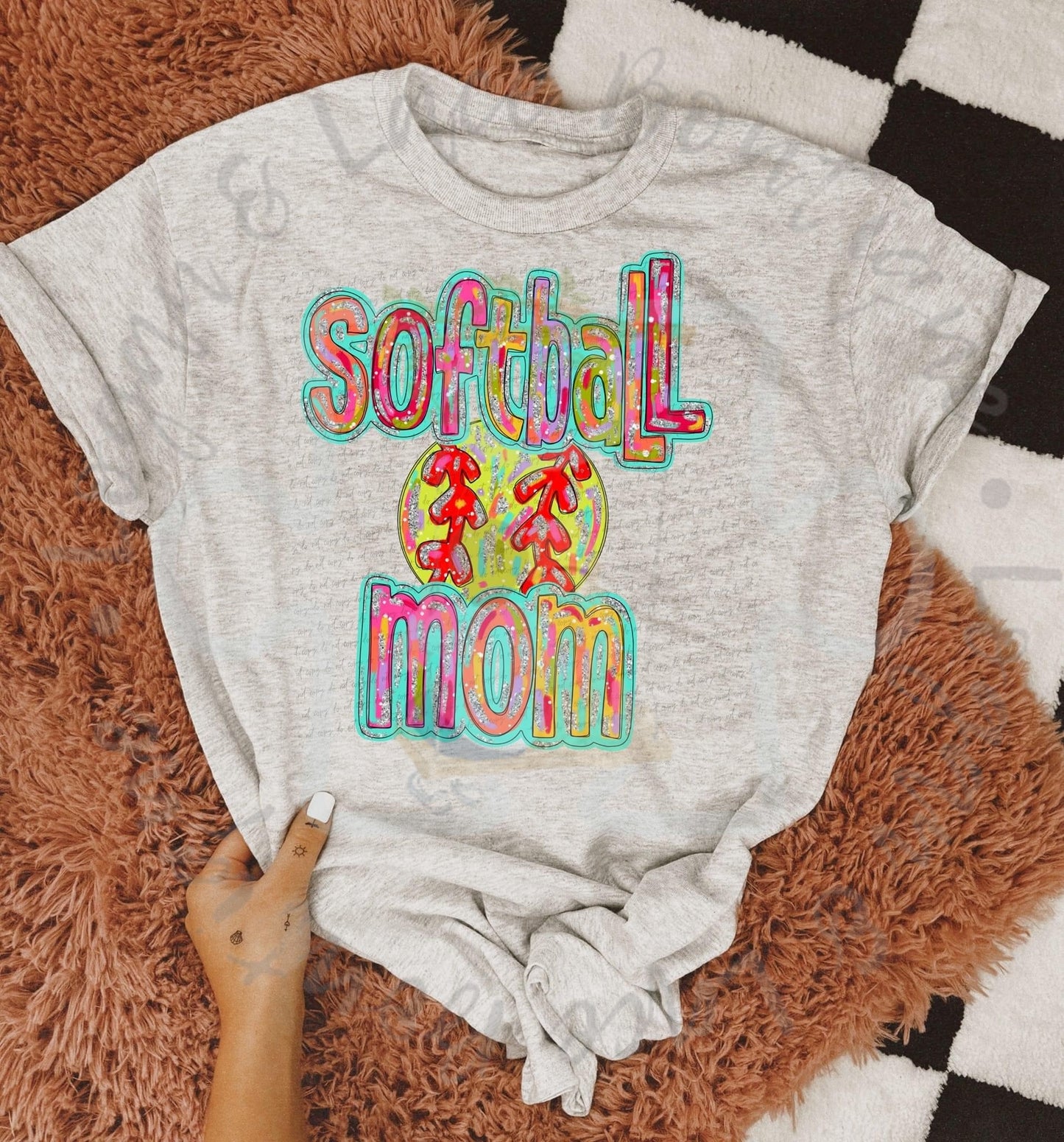 Sport Mom Tee or Crewneck