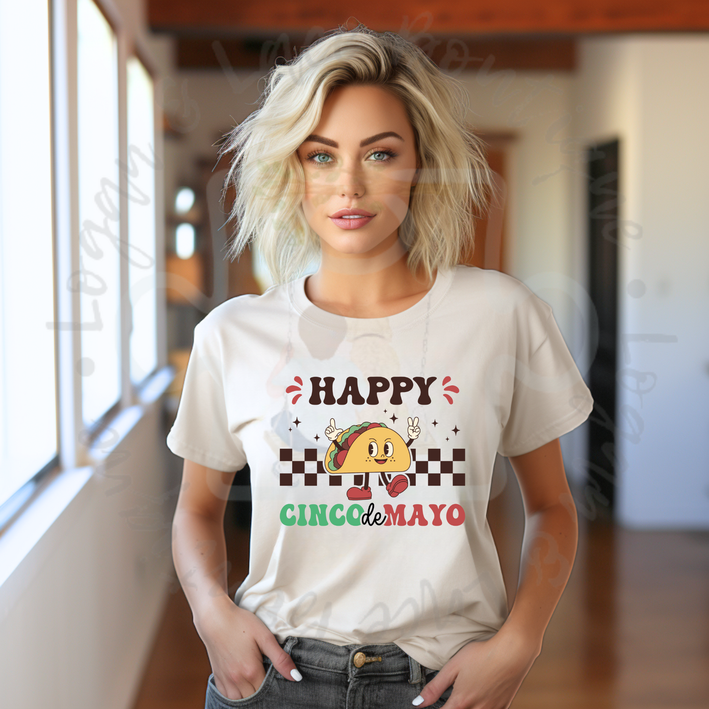 Happy Cinco de Mayo Tee or Crewneck