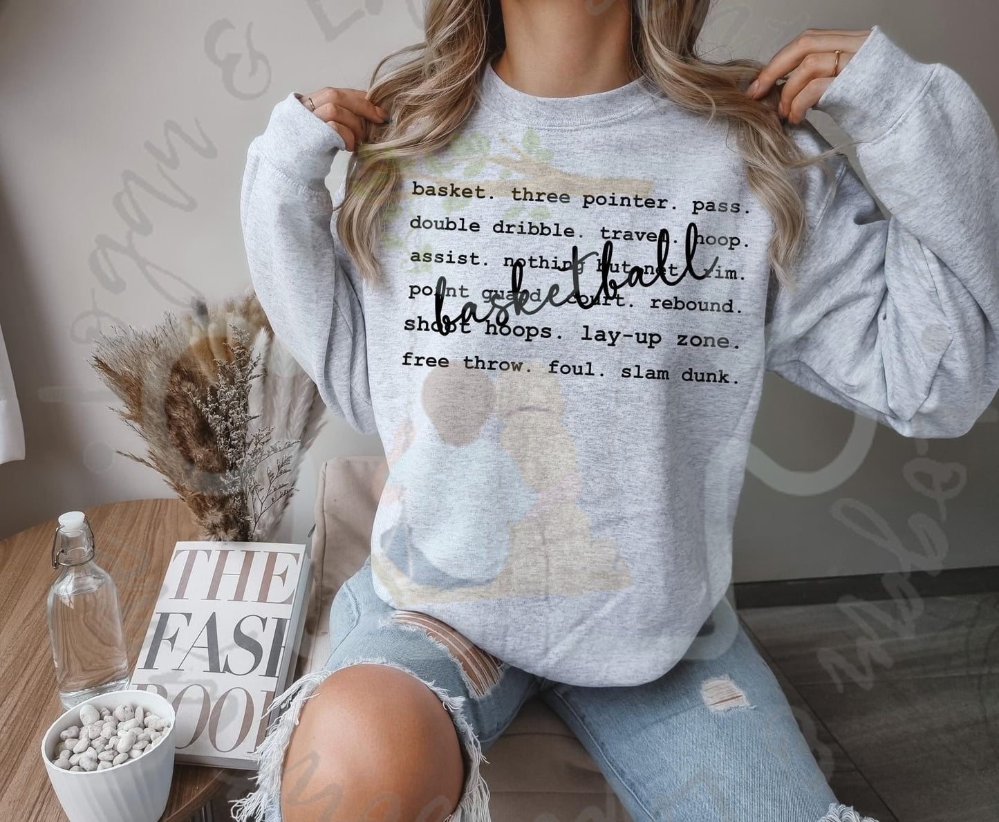 Sports Words Crewneck