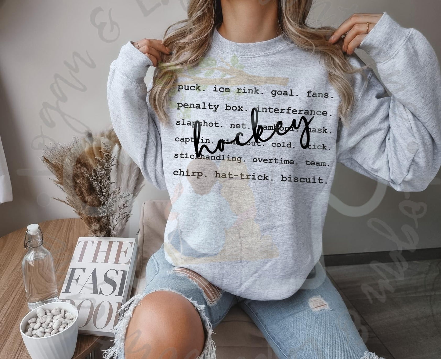 Sports Words Crewneck