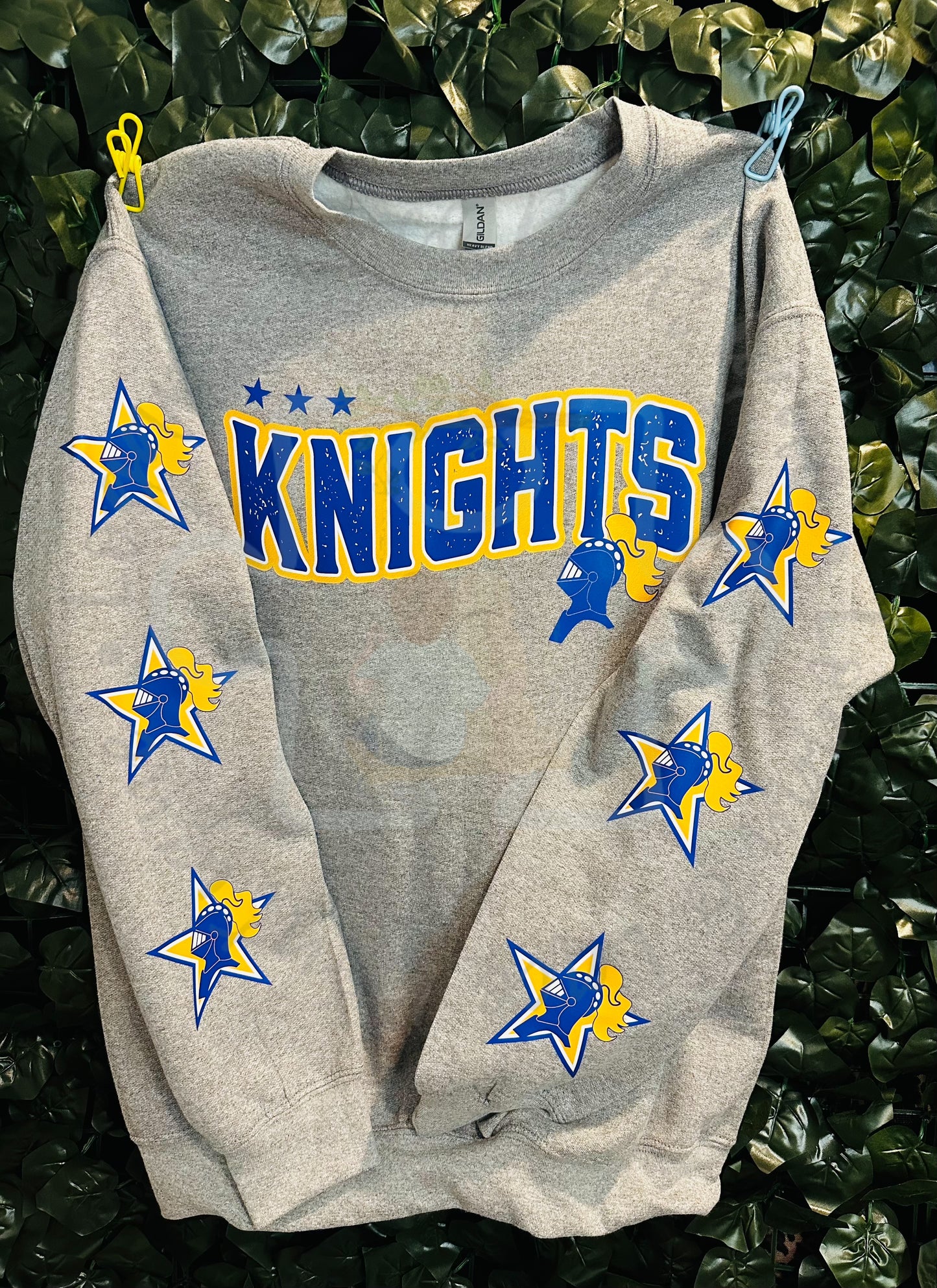 LLB YOUTH Exclusive Knights Distressed Logo Crewneck