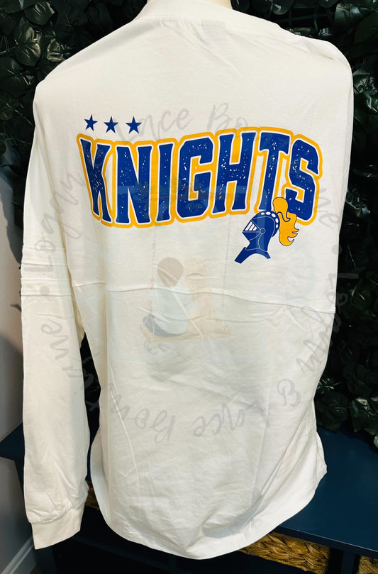 LLB Exclusive Knights Distressed Logo Spirit Jersey