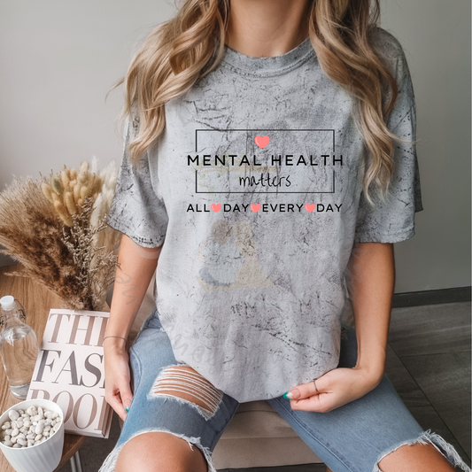 Mental Health Matters V2 Tee or Crewneck