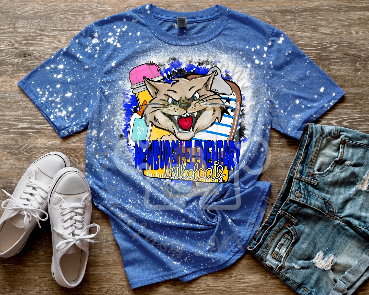 L&LB EXCLUSIVE Newburgh Elementary Wildcats Tee