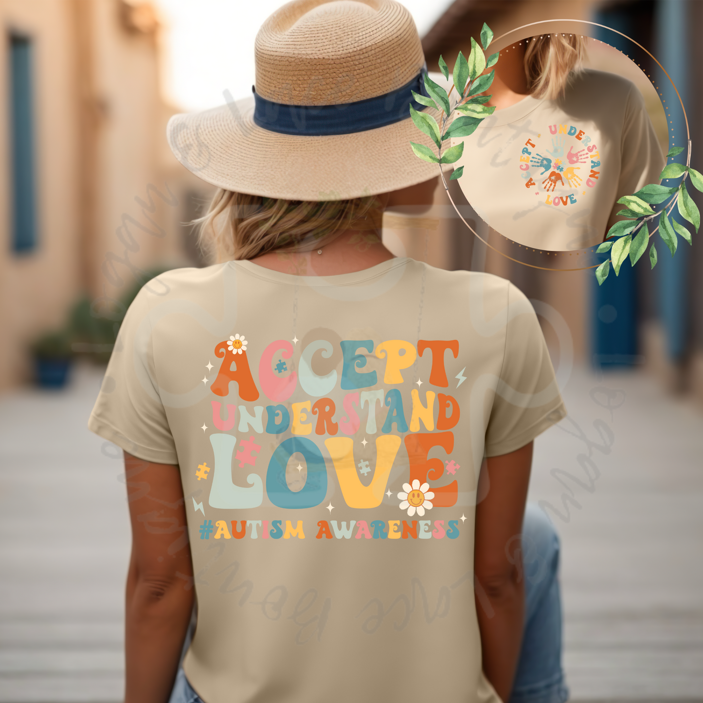 Accept, Love, Understand Autism Awareness Tee or Crewneck