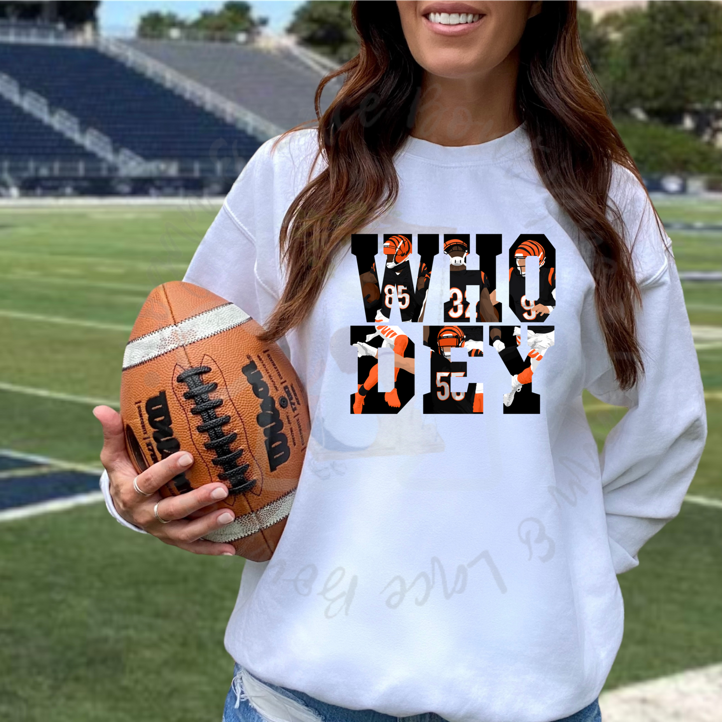 Who Dey Tee or Crewneck