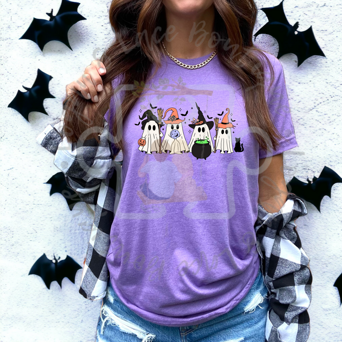 Witchy Ghosts Tee or Crewneck