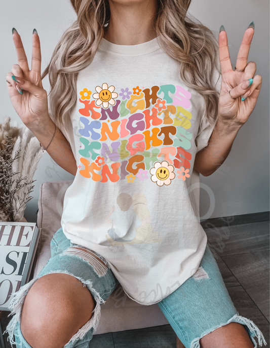 Knights Floral Tee