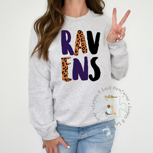 Ravens Tee or Crewneck