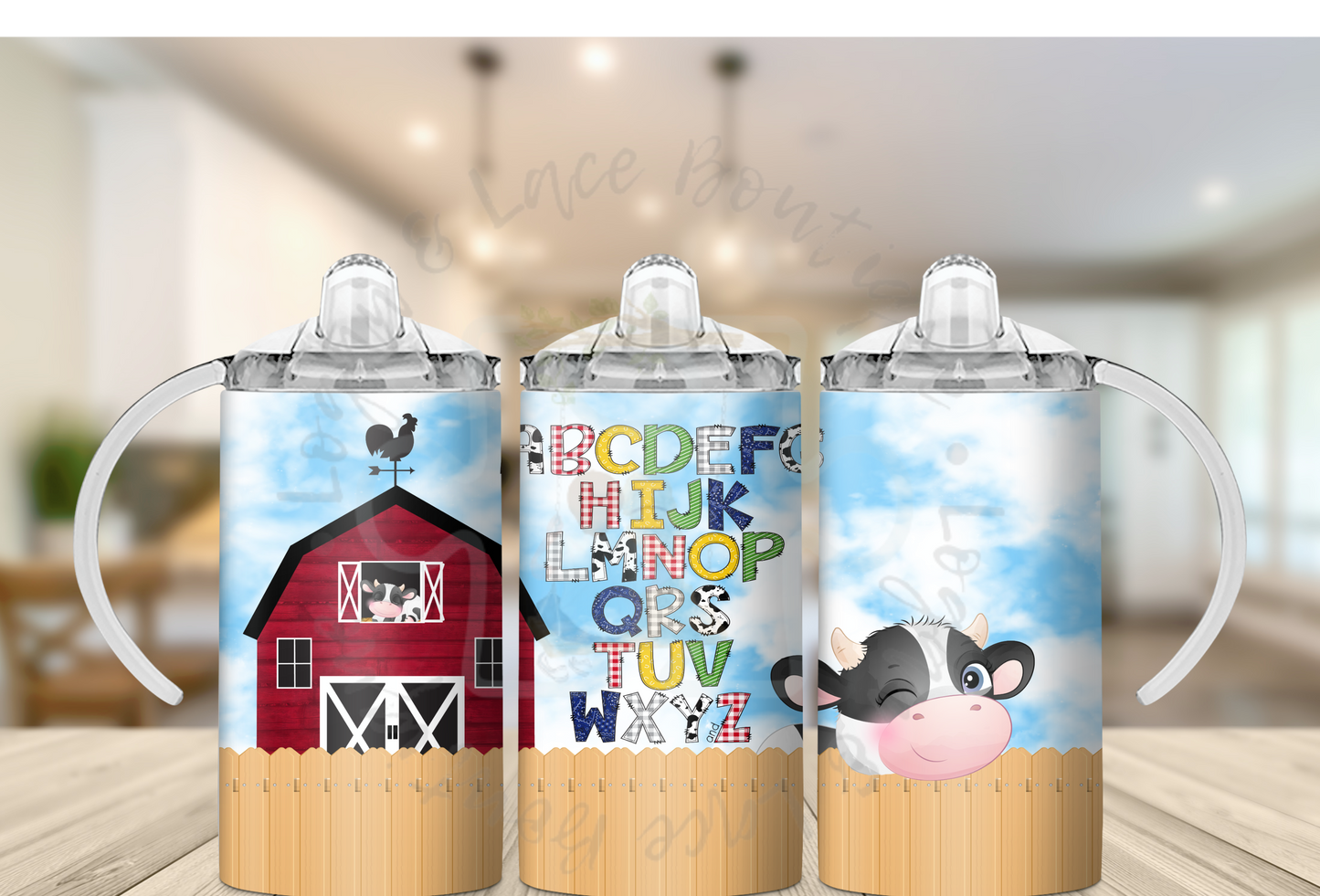 ABC Farm 12oz Sippy Cup