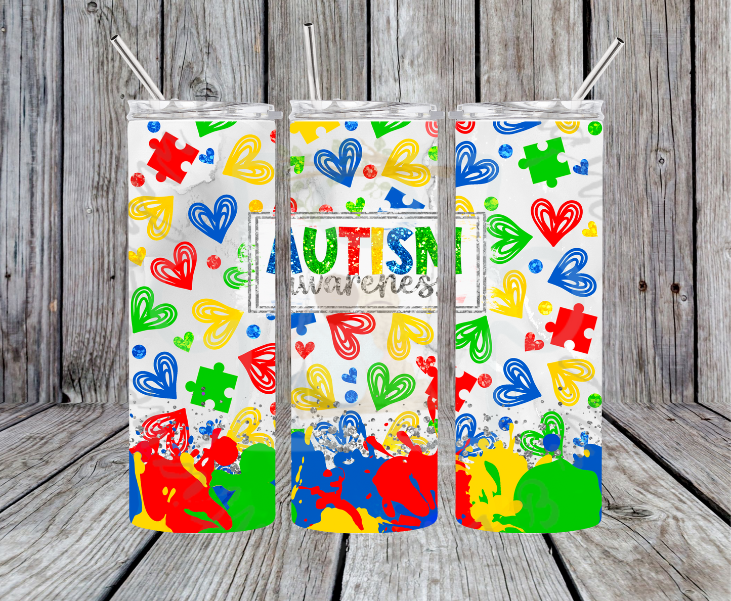 Autism Awareness 20oz Tumbler