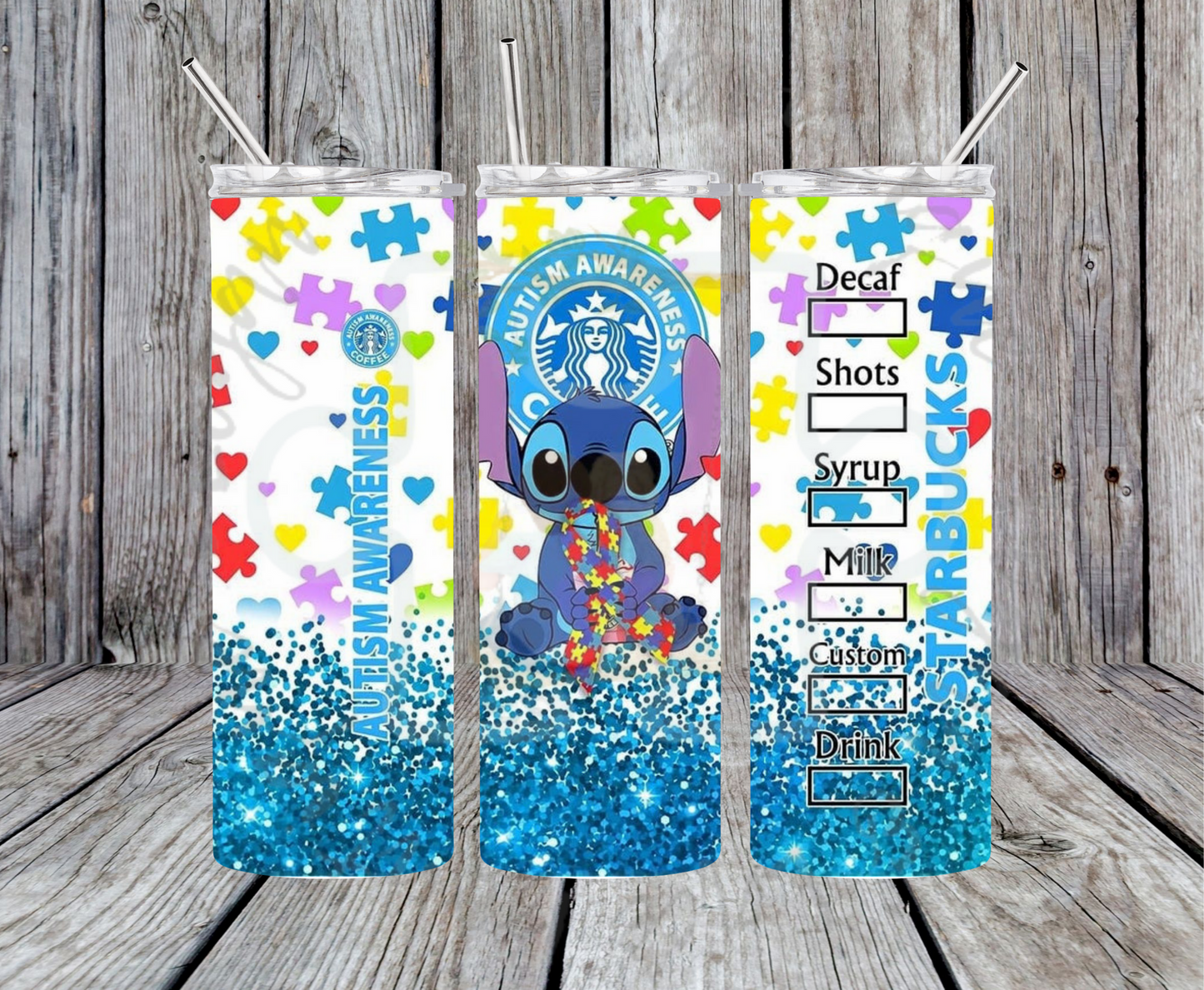 Autism Awareness 20oz Tumbler