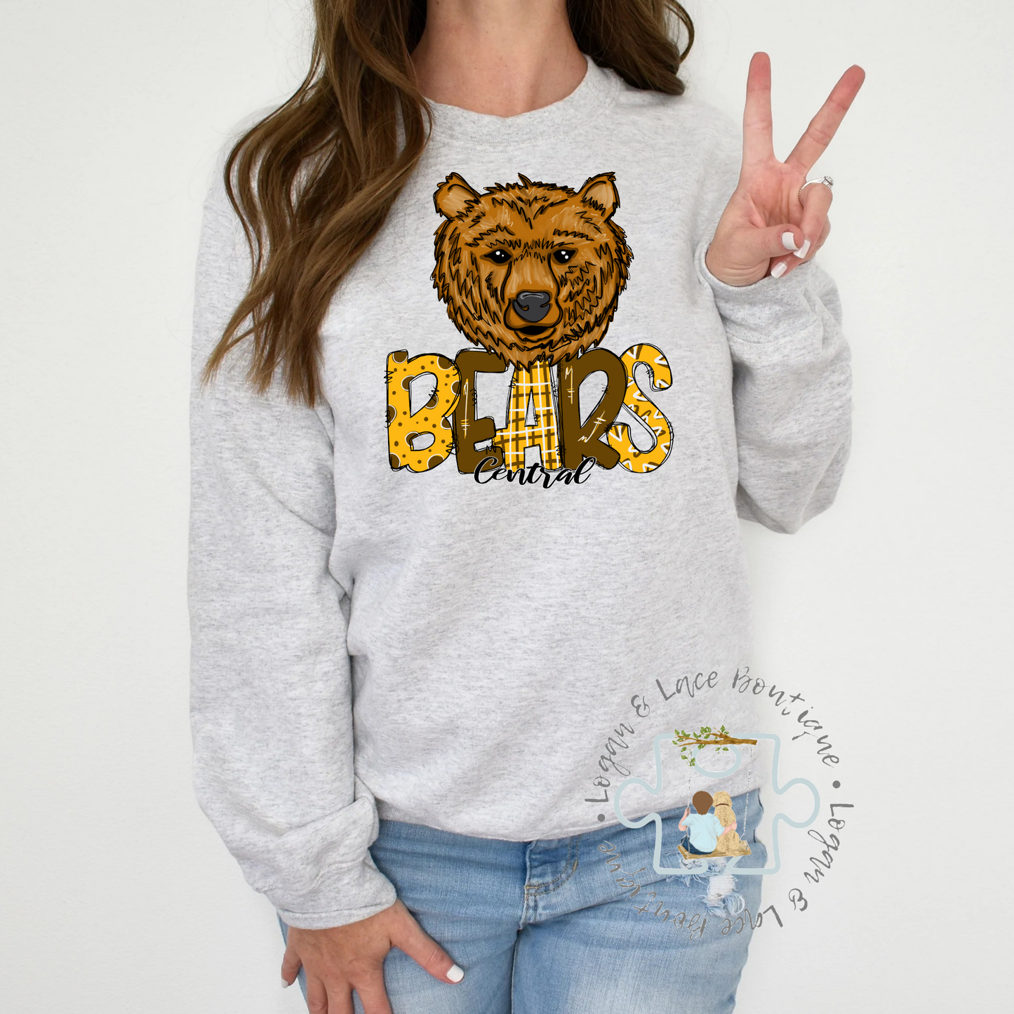 L&LB EXCLUSIVE Central Bears Doodle Tee or Crewneck