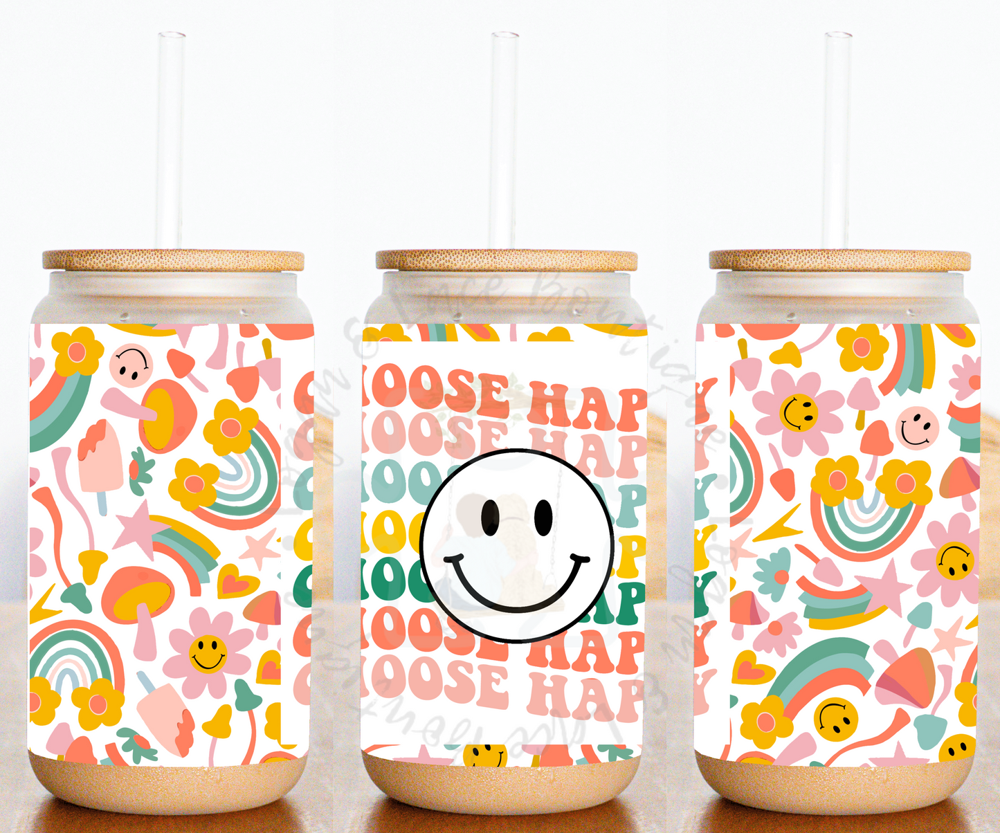 Choose Happy Frosted Iced Coffee Can