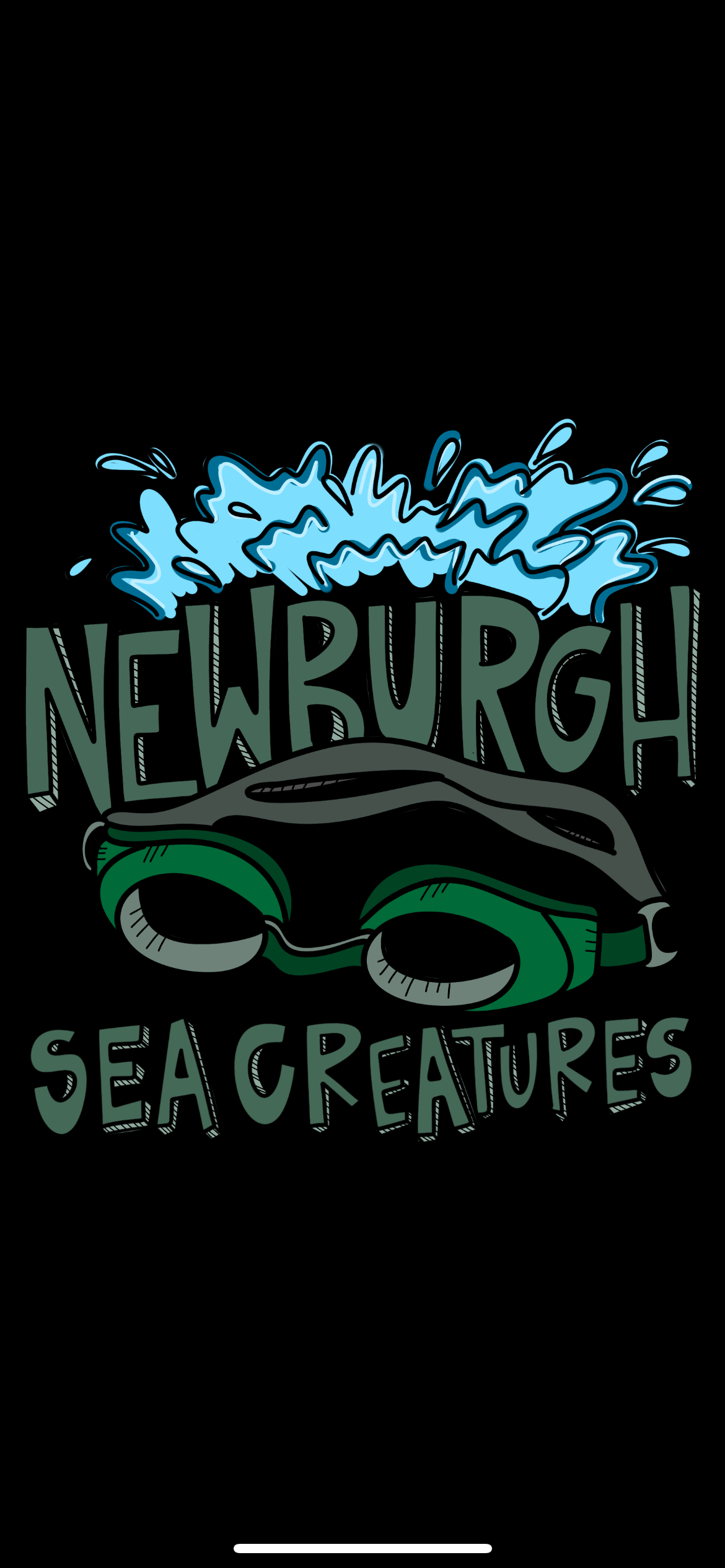 Newburgh Sea Creatures Waterbottle