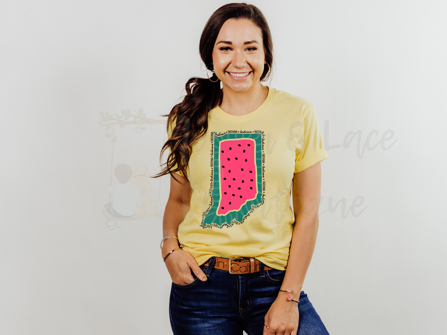 State Watermelon Tee or Tank