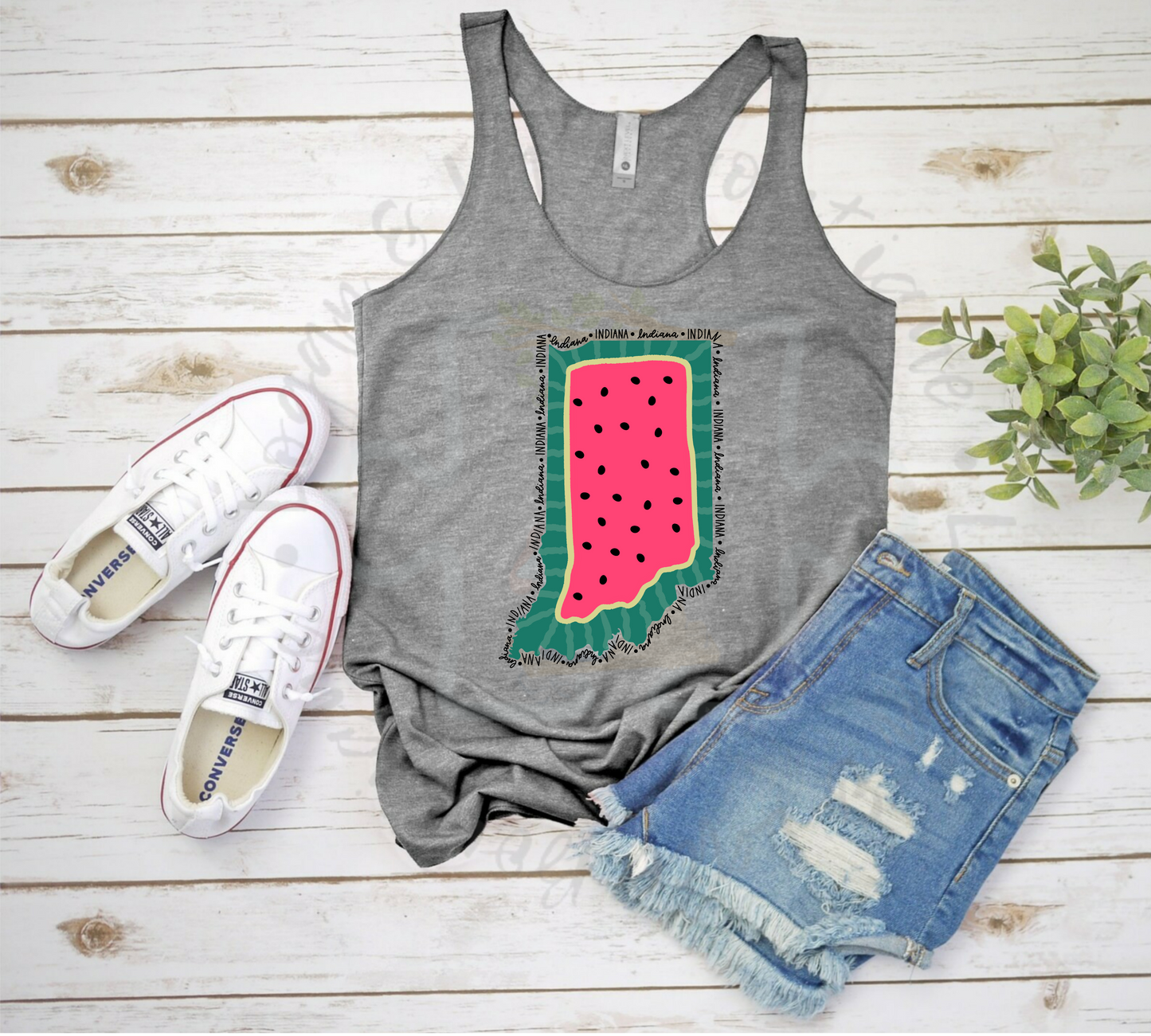 State Watermelon Tee or Tank