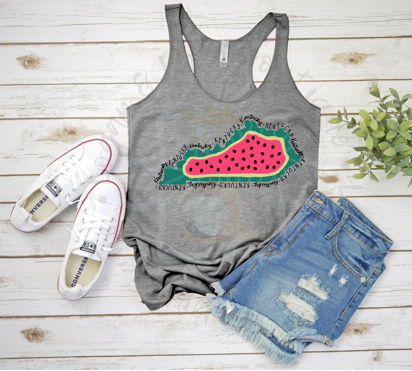 State Watermelon Tee or Tank