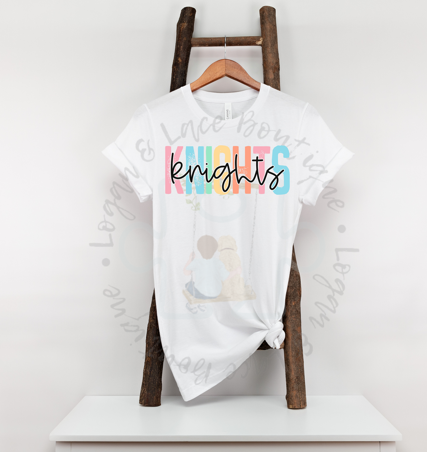 Knights Pastel School Spirit Tee