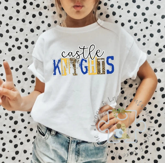 Castle Knights Tee or Crewneck