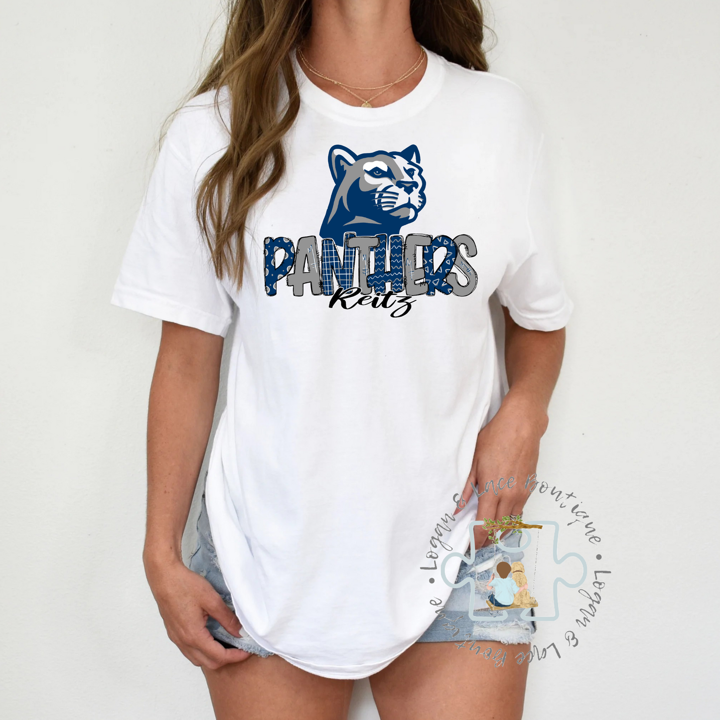 L&LB EXCLUSIVE Reitz Panthers Doodle Tee or Crewneck