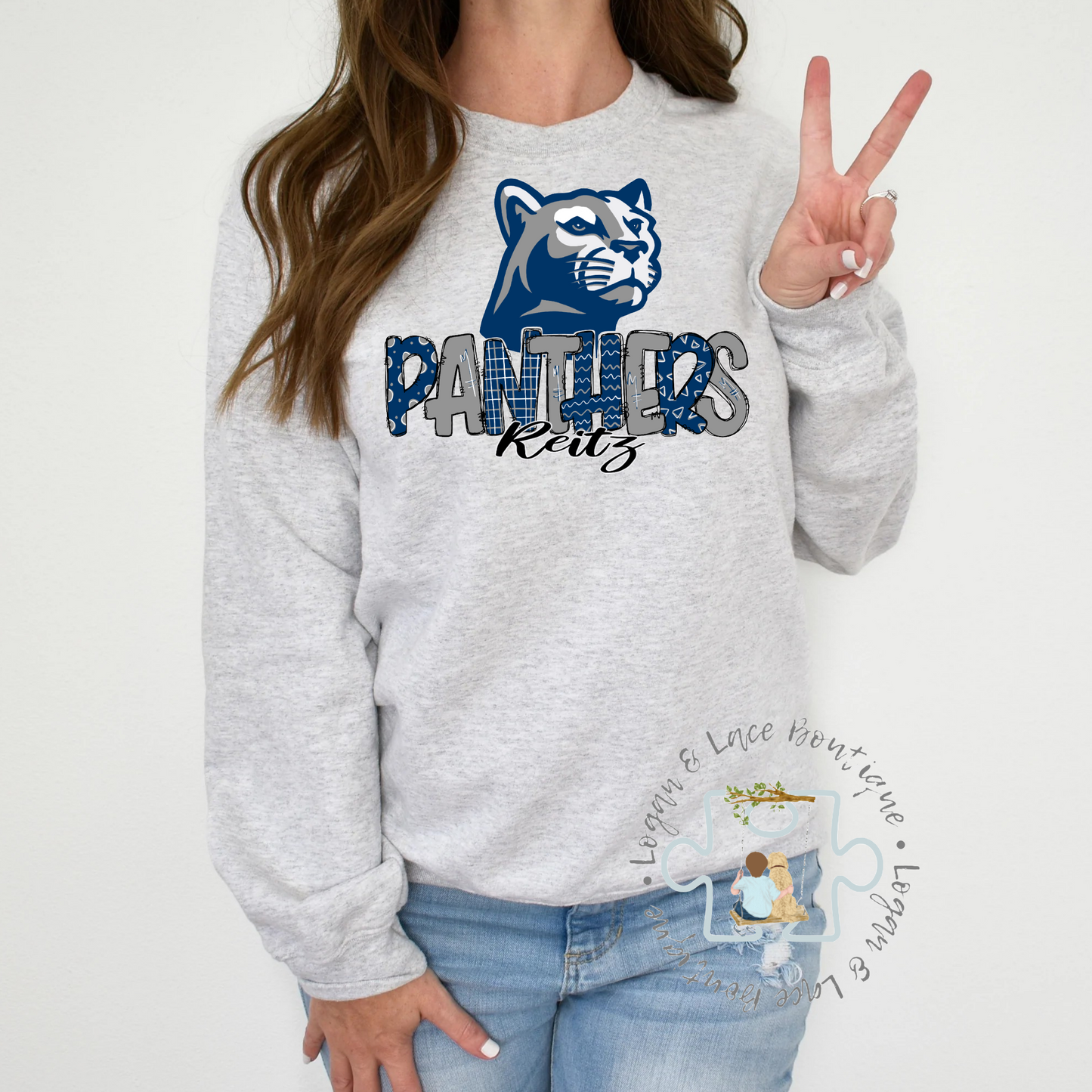 L&LB EXCLUSIVE Reitz Panthers Doodle Tee or Crewneck